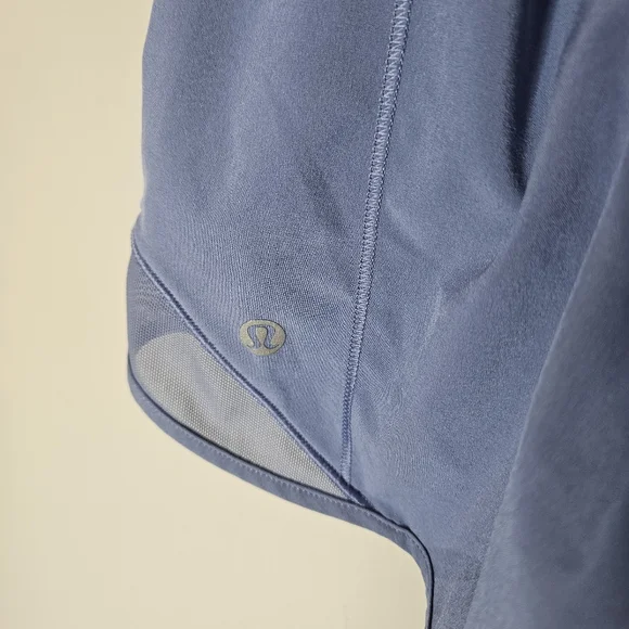 Lululemon Hotty Hot High-Rise Lined Short 4" Oasis Blue Women's 6 - Picture 5 of 6